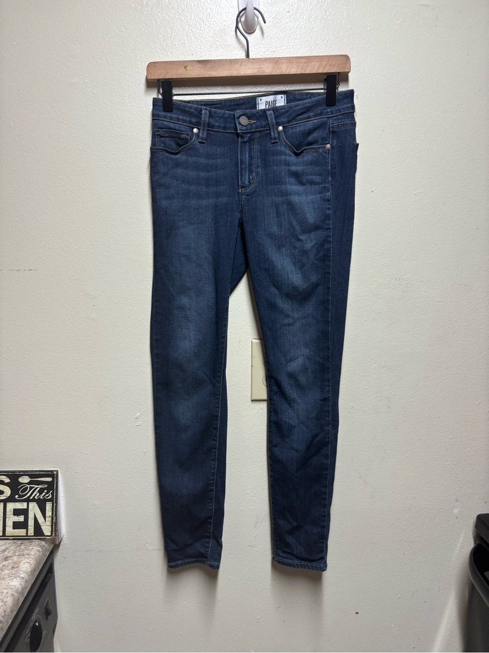 Paige Verdugo Ankle jeans women's 27 Nottingham wash(27x27)